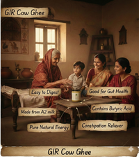 Ekaris A2 Gir Cow Ghee Farm Fresh Gujarat - Best A2 Ghee in India