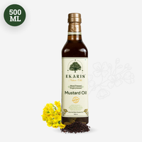 Ekaris Wood Pressed Mustard Oil 500ml — Best Mustard Oil in India
