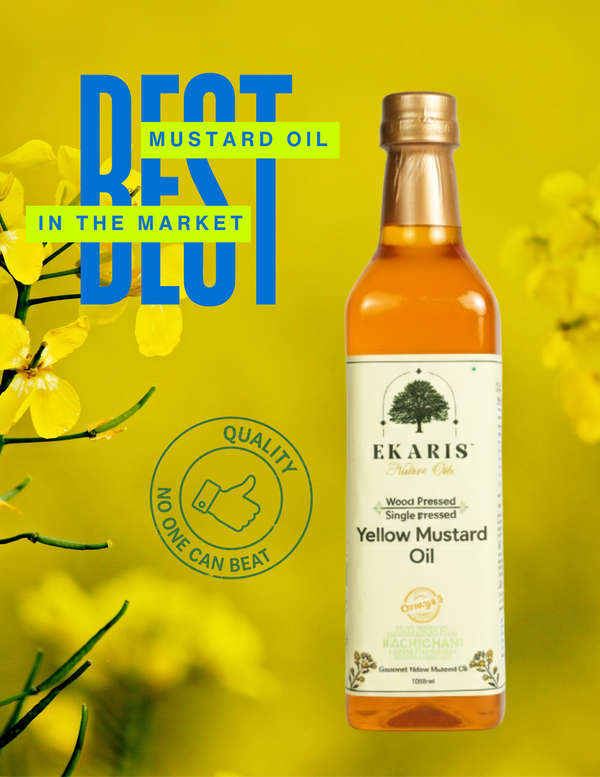 Ekaris Yellow Mustard Oil — Best Mustard Oil in India
