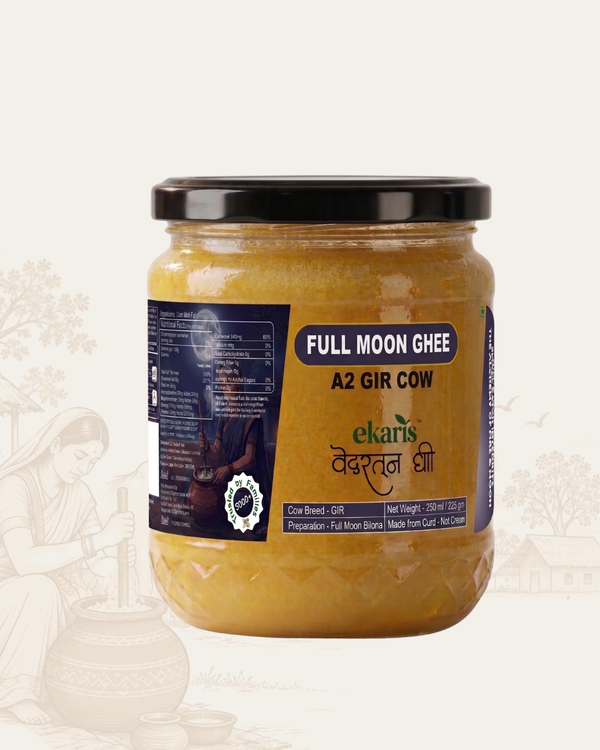 Ekaris Full Moon A2 Cow Ghee