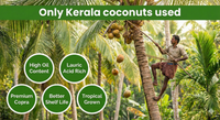 Ekaris Wood Pressed Coconut Oil Only Kerala Coconuts Lauric Acid Rich Premium Copra - Best Wood Pressed Coconut Oil in India