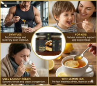 Pure Honey Brands India - Ekaris Ginger Honey Gym Fuel Kids Immunity Cold Cough Relief Lemon Tea Wellness