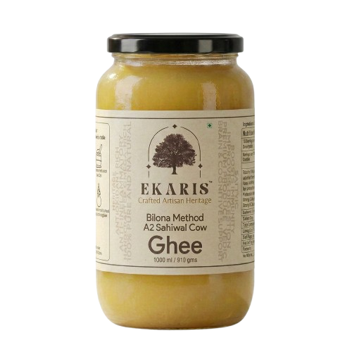 Ekaris A2 Sahiwal Cow Ghee - 1000ml / 1 litre